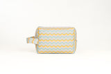 Multi-Purpose Rectangular rPET Wave Stripe Pouch