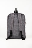 Dual-Toned Black Comfort rPET Backpack