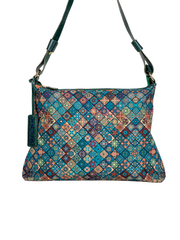 rPET with Vegan Leather based Adjustable Crossbody Sling Bag - Luxe Edition