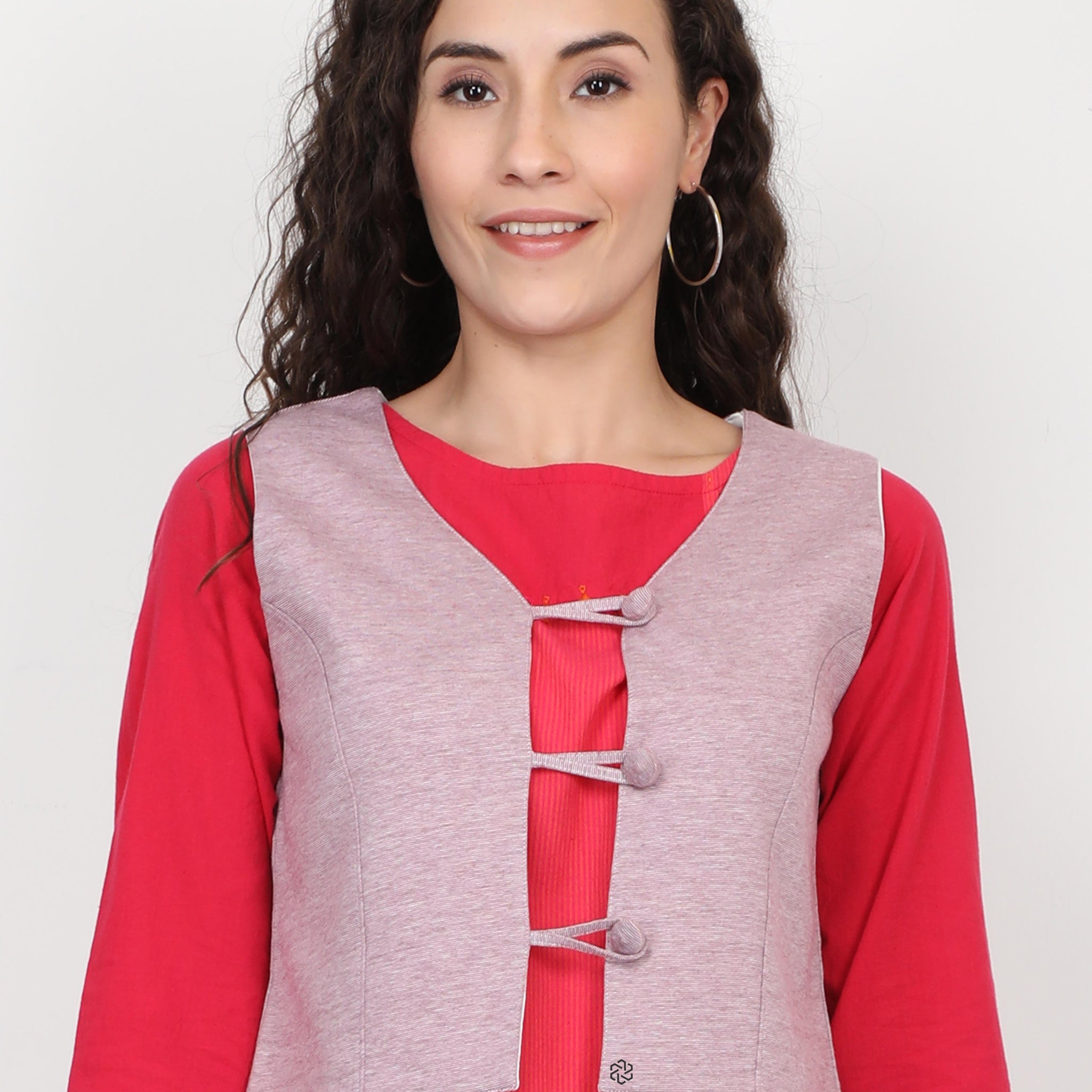 Women's rPET Waistcoat - Maroon