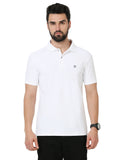 Plain Polo Tshirt for Men - White