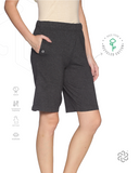 Women's Cotton Solid Lounge Shorts