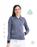 Women's rPET High Neck Quilted Jacket