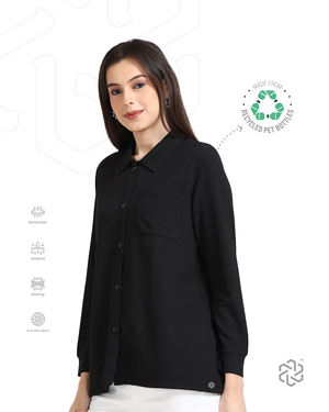 Women's rPET Open Back Shirt