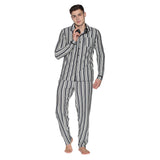 Men's Cotton Pyjama Set - Yarn Dyed Stripes